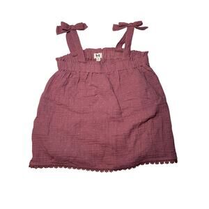 R+B ORGANIC SIZE 10 NEW WITHOUT TAG 100% ORGANIC TOP PINK